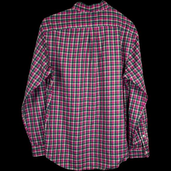 Ralph Lauren Men’s Plaid Button Down Shirt Large Multicolor Long Sleeve Cotton - Picture 9 of 14